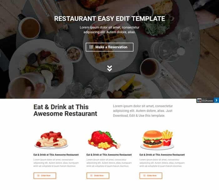 restaurant_funnel_template
