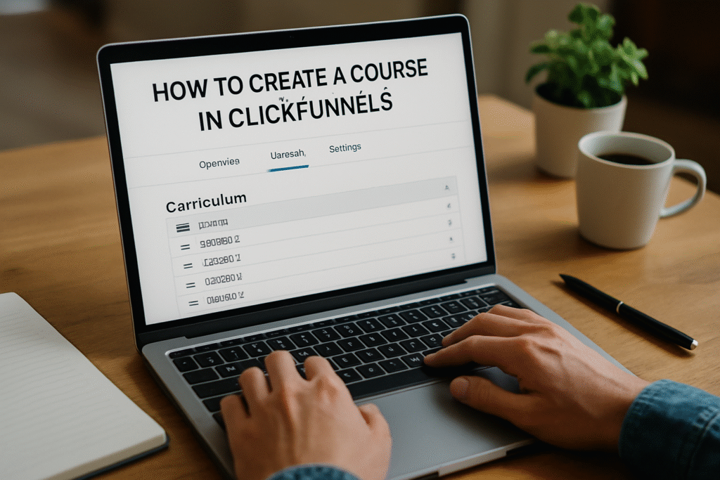 How to Create a Course in ClickFunnels: Step-by-Step Guide